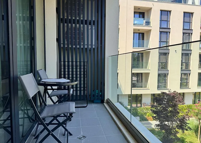 Luxury In Complex Azur - Next To The ! アパート *